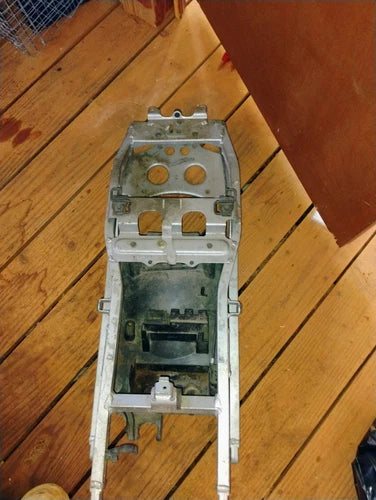 2003-2004 Kawasaki Ninja Zx6rr 636 Straight Back Subframe OEM #0108 Rear