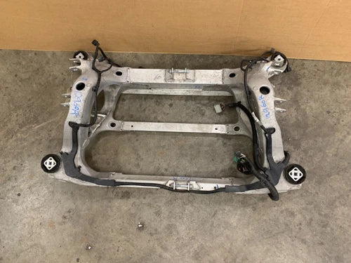 12-20 TESLA MODEL S REAR SUBFRAME CRADLE K-FRAME OEM LOT333 CROSSMEMBER