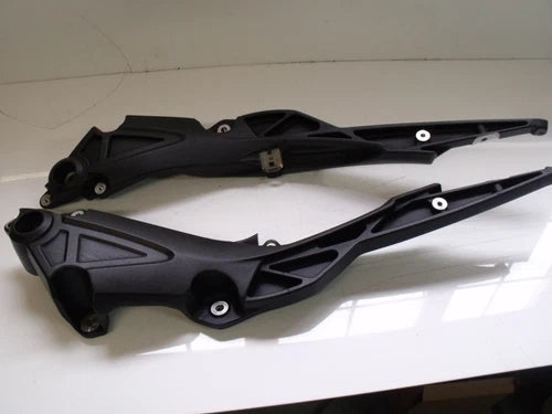 DUCATI DIAVEL GEN 1 OEM L+R CAST REAR SUBFRAME SUPPORTS SECTIONS 10 - 15 ALLOY