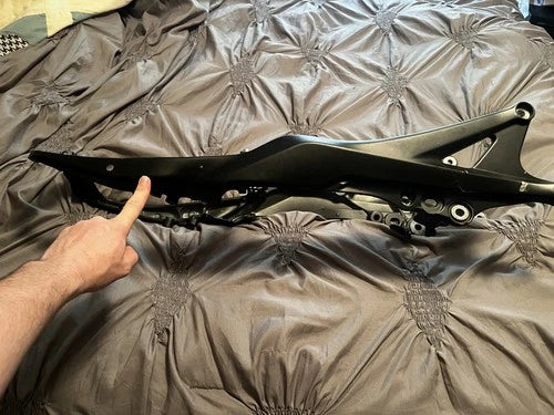 08-16 HONDA CBR1000RR OEM REAR SUBFRAME BACK SUB FRAME