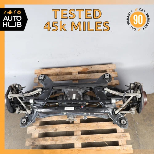 12-14 Mercedes W204 C250 Rear Sub Crossmember Cradle Assembly w/ Diff OEM Frame