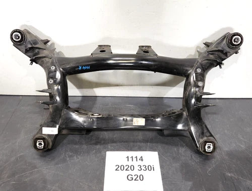 ✅ 19-21 OEM BMW G20 330 Axle Subframe Suspension Carrier Crossmember Rear