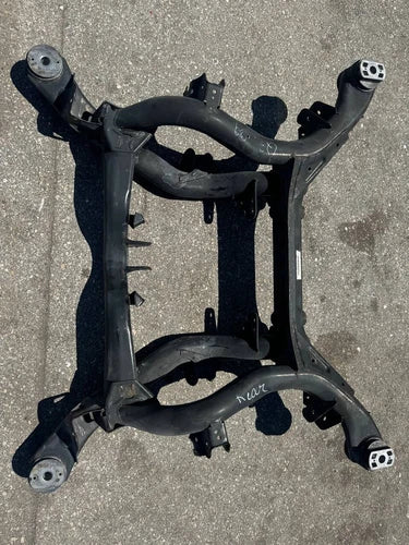 07-15 AUDI Q7 3.0L REAR SUSPENSION SUBFRAME CRADLE OEM CROSSMEMBER