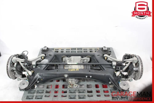 15-20 Mercedes W205 C300 Rear Differential Spindle Subframe Bar Assembly Axle