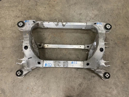 12-20 TESLA MODEL S REAR SUSPENSION SUBFRAME K-FRAME OEM LOT333 CROSSMEMBER