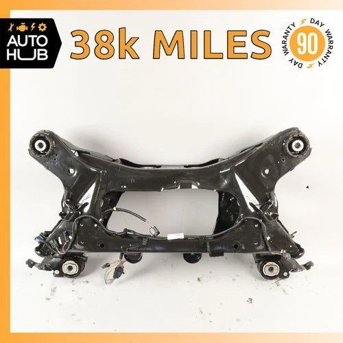 12-15 Jaguar XF XFR X250 Rear Suspension Crossmember Subframe OEM 38k Back