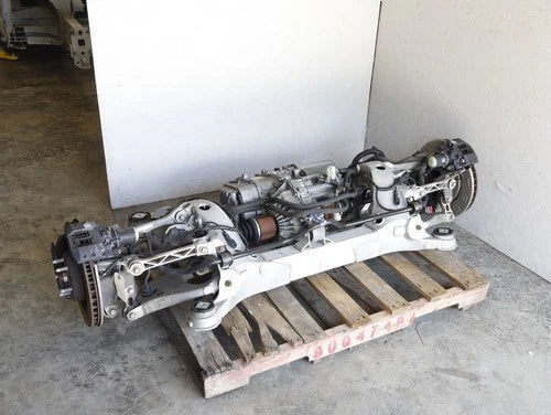 16-20 Tesla Model S X Rear Motor Unit W/ Subframe Suspension OEM Drive