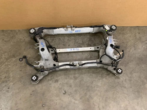 12-20 TESLA MODEL S REAR SUBFRAME CRADLE K-FRAME OEM LOT333 CROSSMEMBER