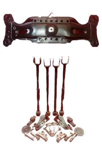 01-13 Highlander Rear FWD Crossmember Subframe Lateral Links+Bolts + Brackets w