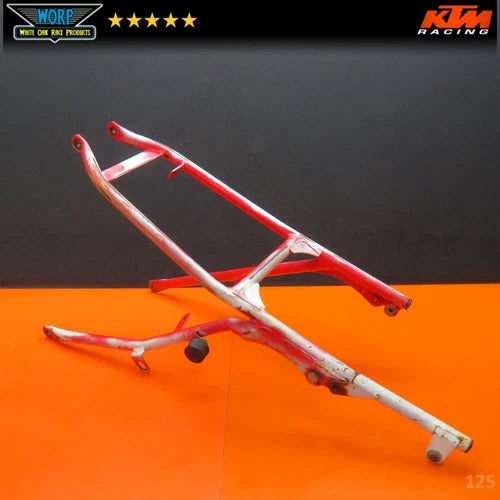 GENUINE OEM 1990 KTM 350 EXC REAR SUB FRAME SEAT SUPPORT 55503002500 ~B SUBFRAME