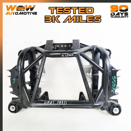 08-19 MASERATI GRANTURISMO REAR SUSPENSION FRAME CROSSMEMBER ASSEMBLY OEM