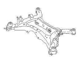 Fits 2015-2020 NISSAN MURANO FWD Rear Crossmember Cradle OEM Free Shipp Subframe