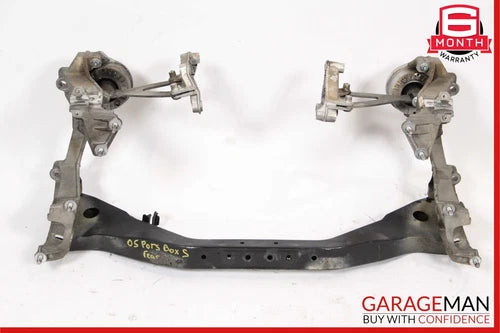 05-12 Porsche Boxster 987 Rear Subframe Frame Mount Bracket Support Brace Sub
