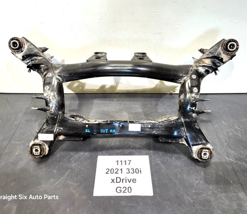 ✅ 19-21 OEM BMW G20 330 Axle Subframe Suspension Carrier Crossmember Rear