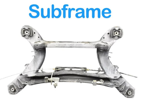 08-14 Mercedes C300 Rear Subframe Sub Engine Crossmember 2043500141 Oem Frame