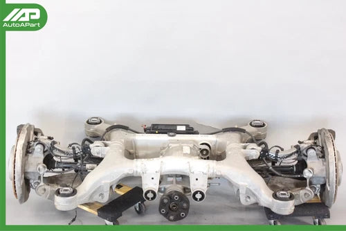 ✅ 13-15 BMW F01 750Li Rear Suspension Spindles Axles Differential OEM Subframe