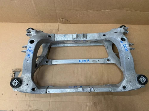 12-20 TESLA MODEL S REAR SUSPENSION SUBFRAME K-FRAME, OEM LOT333 CROSSMEMBER