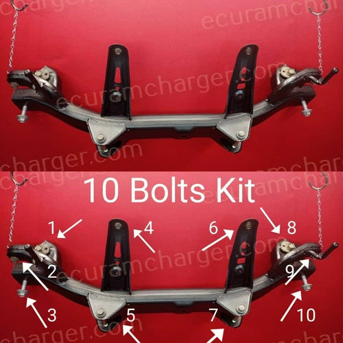 00-05 TOYOTA Celica Rear Suspension Reinforcement Subframe w BOLTS Crossmember