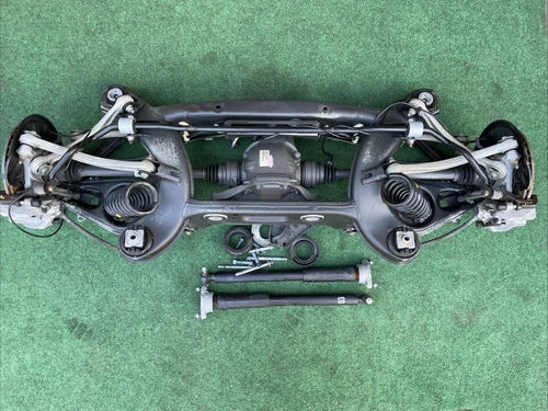 08-14 Mercedes W204 C300 Rear Subframe Differential Spindle OEM Arms Complete