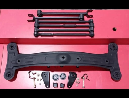 1997-2001 Camry Rear Subframe Crossmember w Links Bolts Genuine OEM Lateral