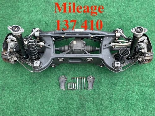 🛑 08-14 Mercedes W204 C300 Rear Complete Differential Spindle OEM Arms Subframe