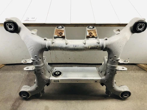 12-18 BMW 650I XDRIVE REAR SUSPENSION SUBFRAME CARRIER CROSSMEMBER OEM AXLE