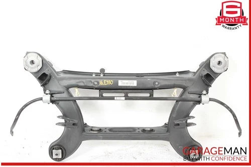 10-18 Mercedes W212 E350 C250 Rear Frame Crossmember Cradle Assembly OEM Sub