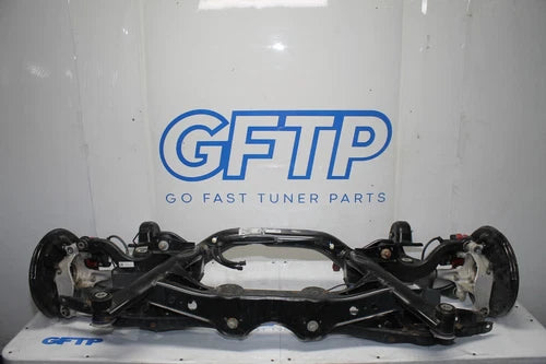 18-22 AUDI RS3 OEM REAR SUBFRAME W/ CONTROL ARMS REAR HUBS REAR BRAKES CRADLE