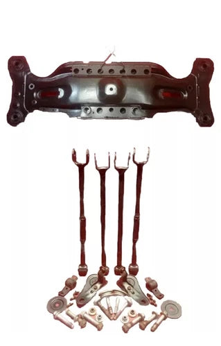 01-13 Highlander Rear FWD Crossmember Subframe Lateral LinksBolts Brackets w