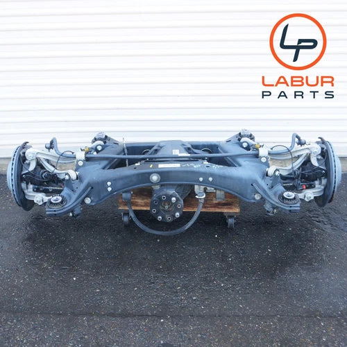 SF102 W212 MERCEDES 10-16 E550 COMPLETE SUBFRAME DIFFERENTIAL CONTROL ARMS REAR